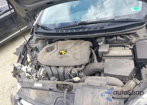 2013 Hyundai Elantra Gls from USA, damaged, VIN 5NPDH4AE5DH153705